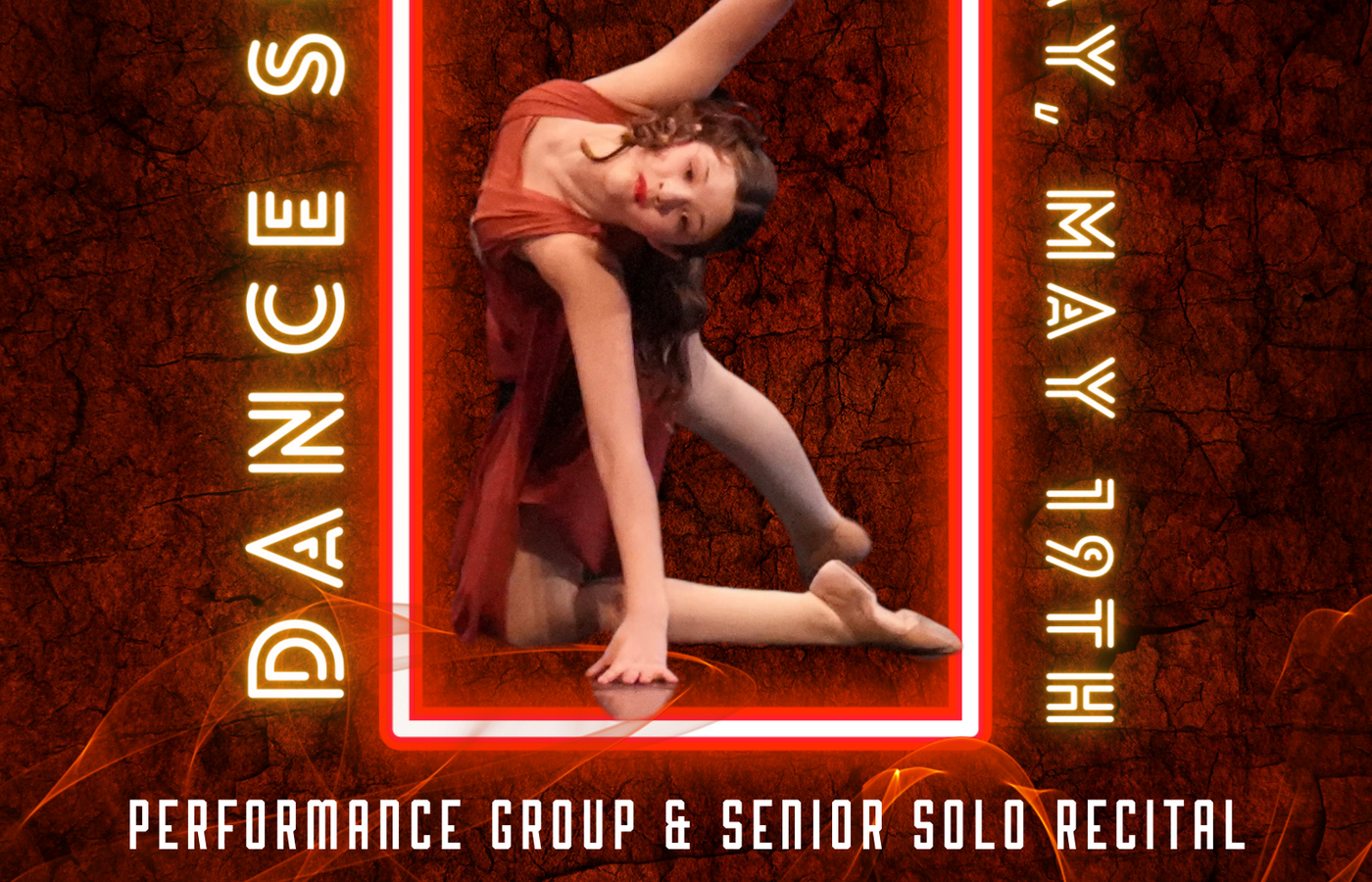 Performance Group recital poster